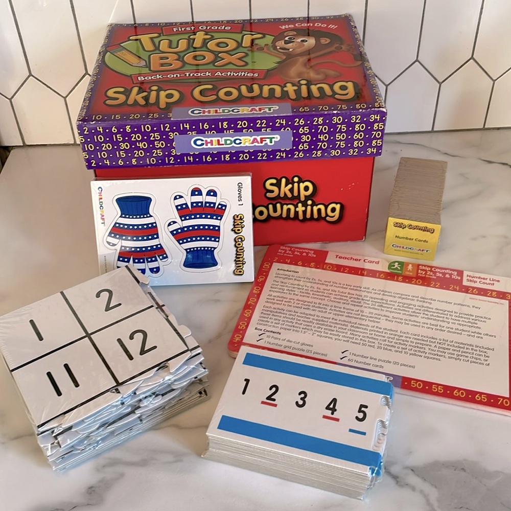 Childcraft First Grade Tutor Box - Skip Counting